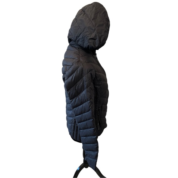 Women’s Michael KORS Black Packable Down Fill Puffer Jacket, Size Small. - Picture 6 of 13